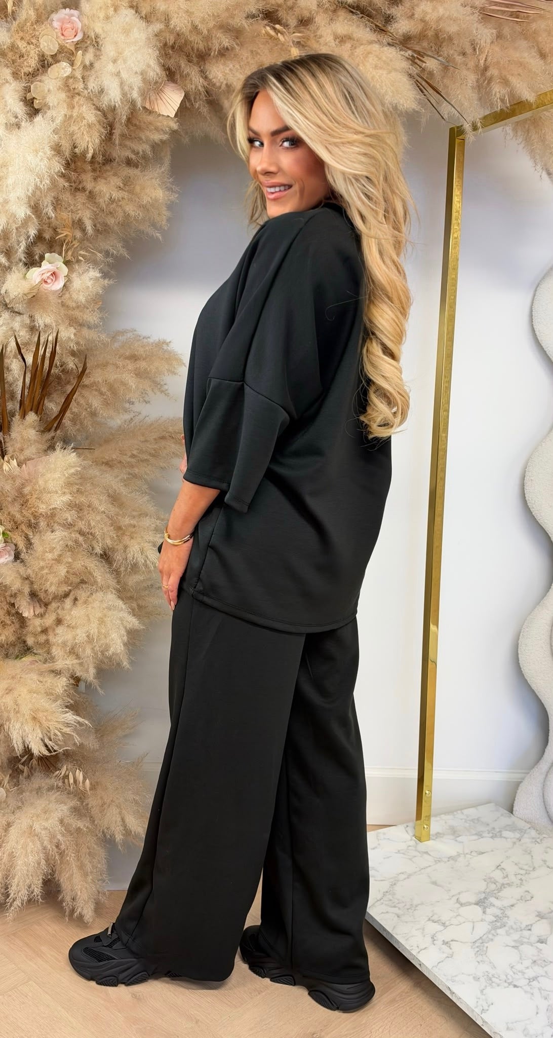 SARAH 2 PIECE SET BLACK