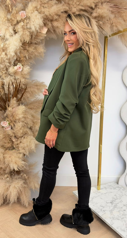 FENNY BLAZER ARMYGREEN