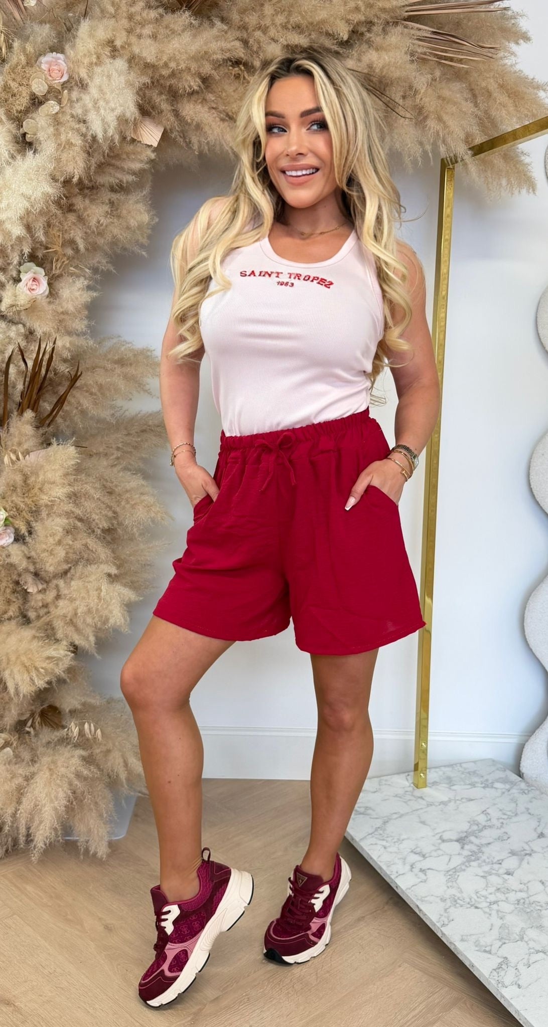 SAINT TROPEZ TOP KC-19 PINK