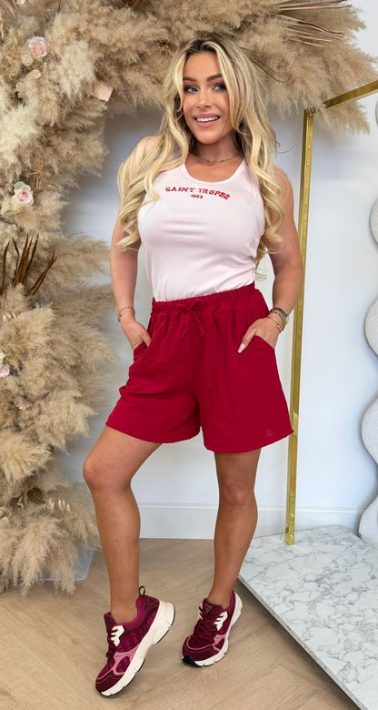 SAINT TROPEZ TOP KC-19 PINK
