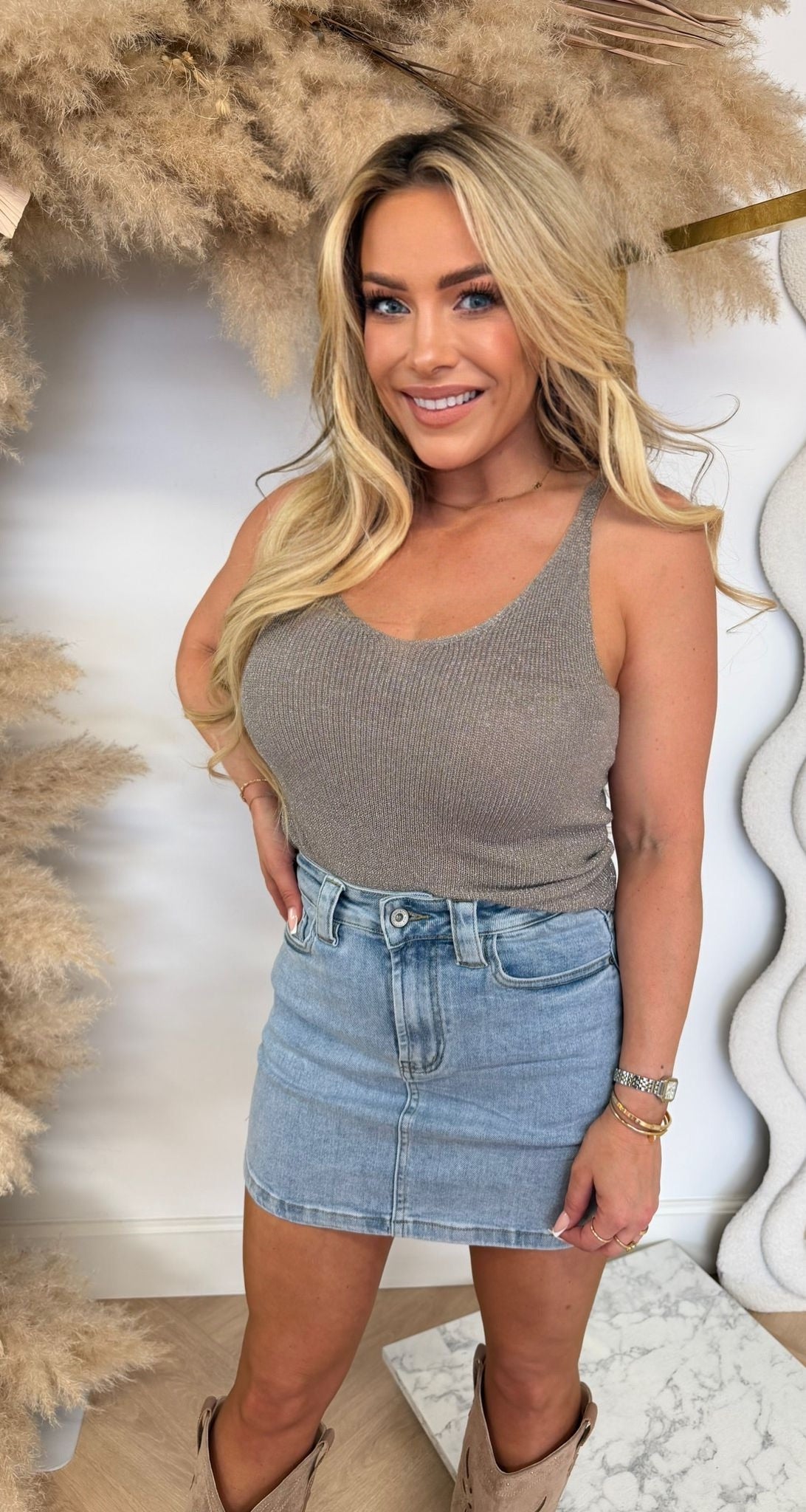 LUREX V TOP TAUPE