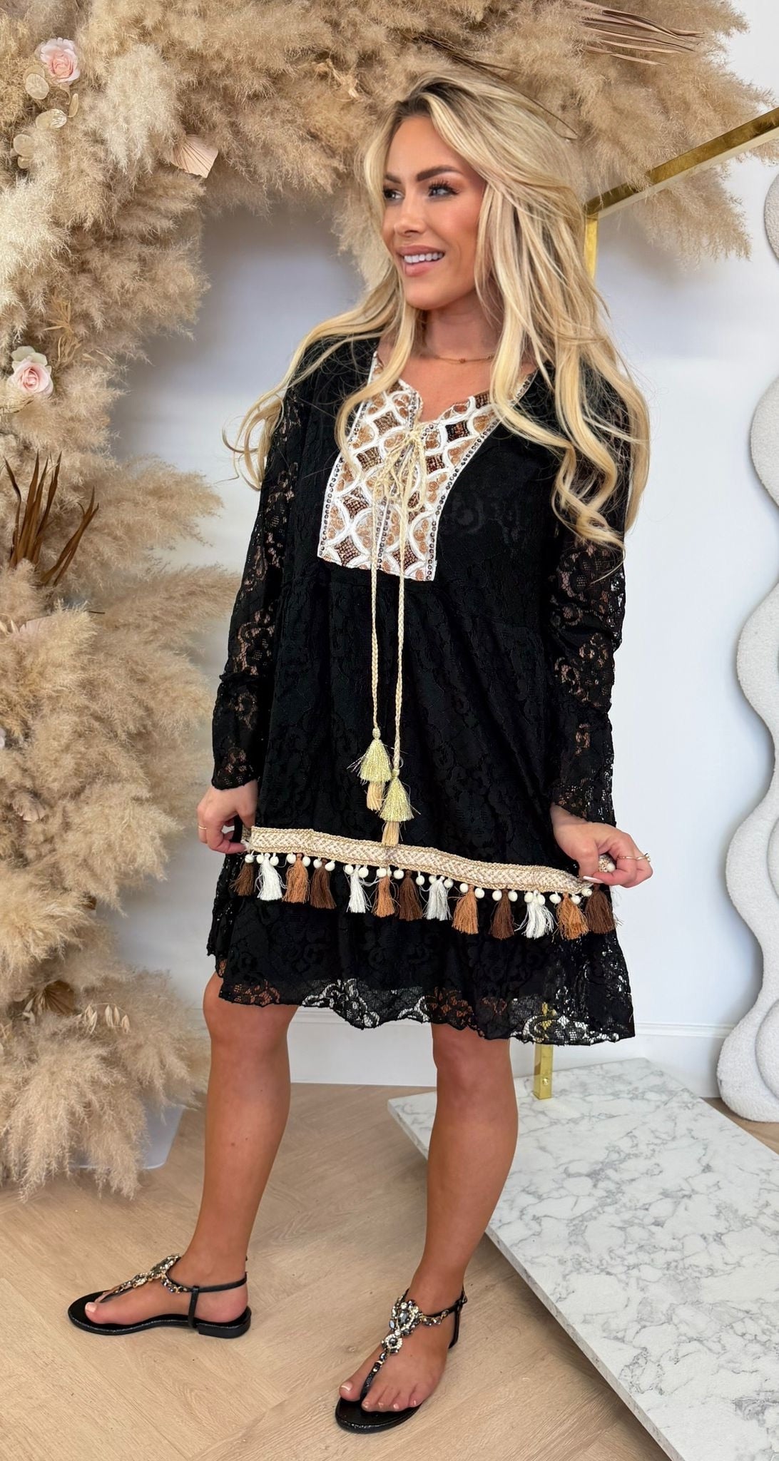 MARRAKESH DRESS 1017 BLACK