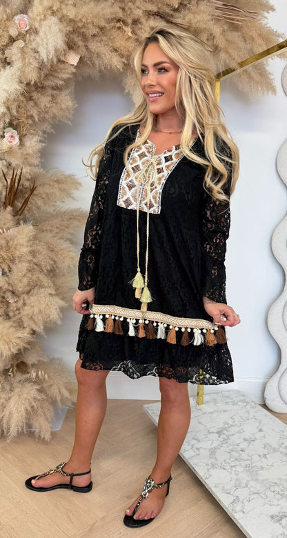MARRAKESH DRESS 1017 BLACK