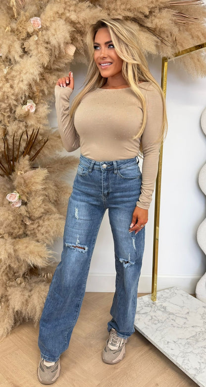 DIAMOND BY SWAN TOP 10692 BEIGE