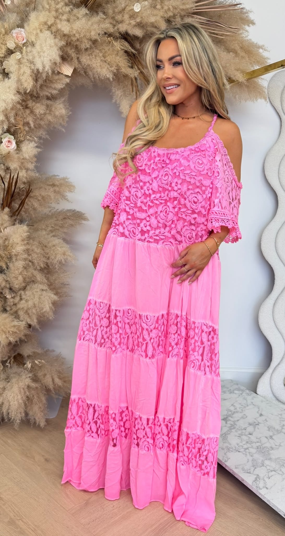 VERA SUMMER DRESS PINK