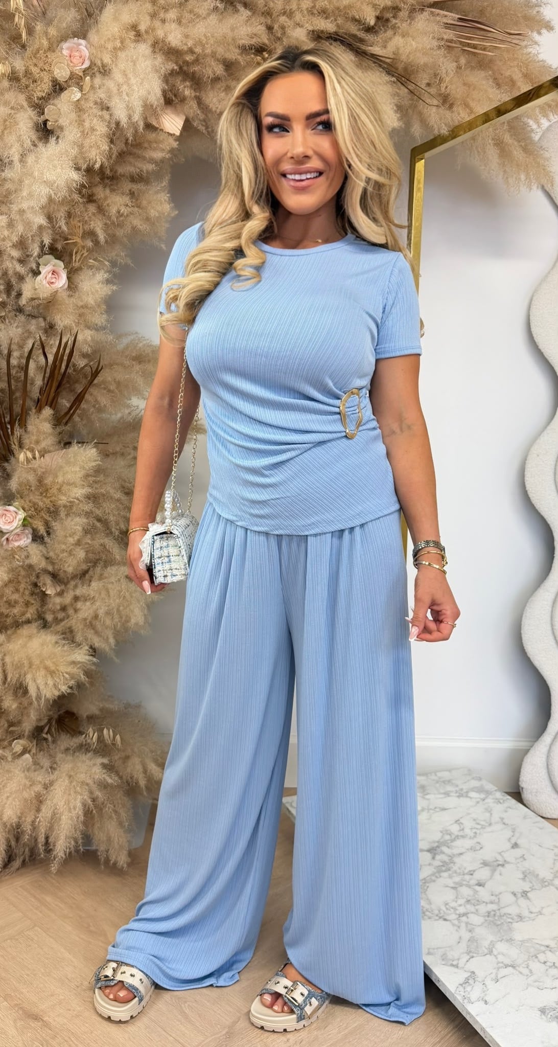 STYLE 2 PIECE SET ICEBLUE