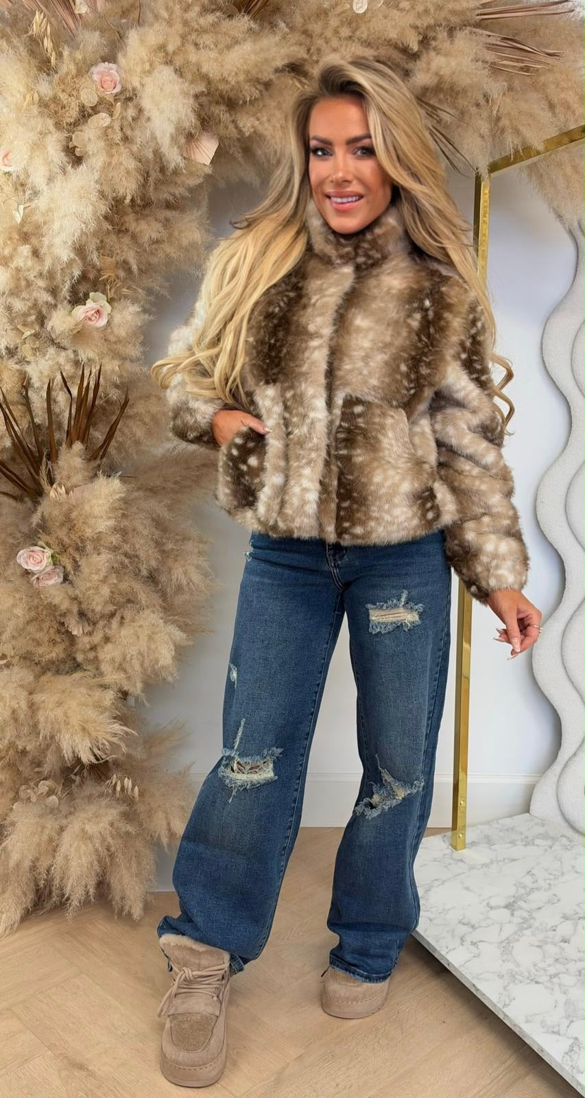 BAMBI JACKET 036 LIGHTBEIGE
