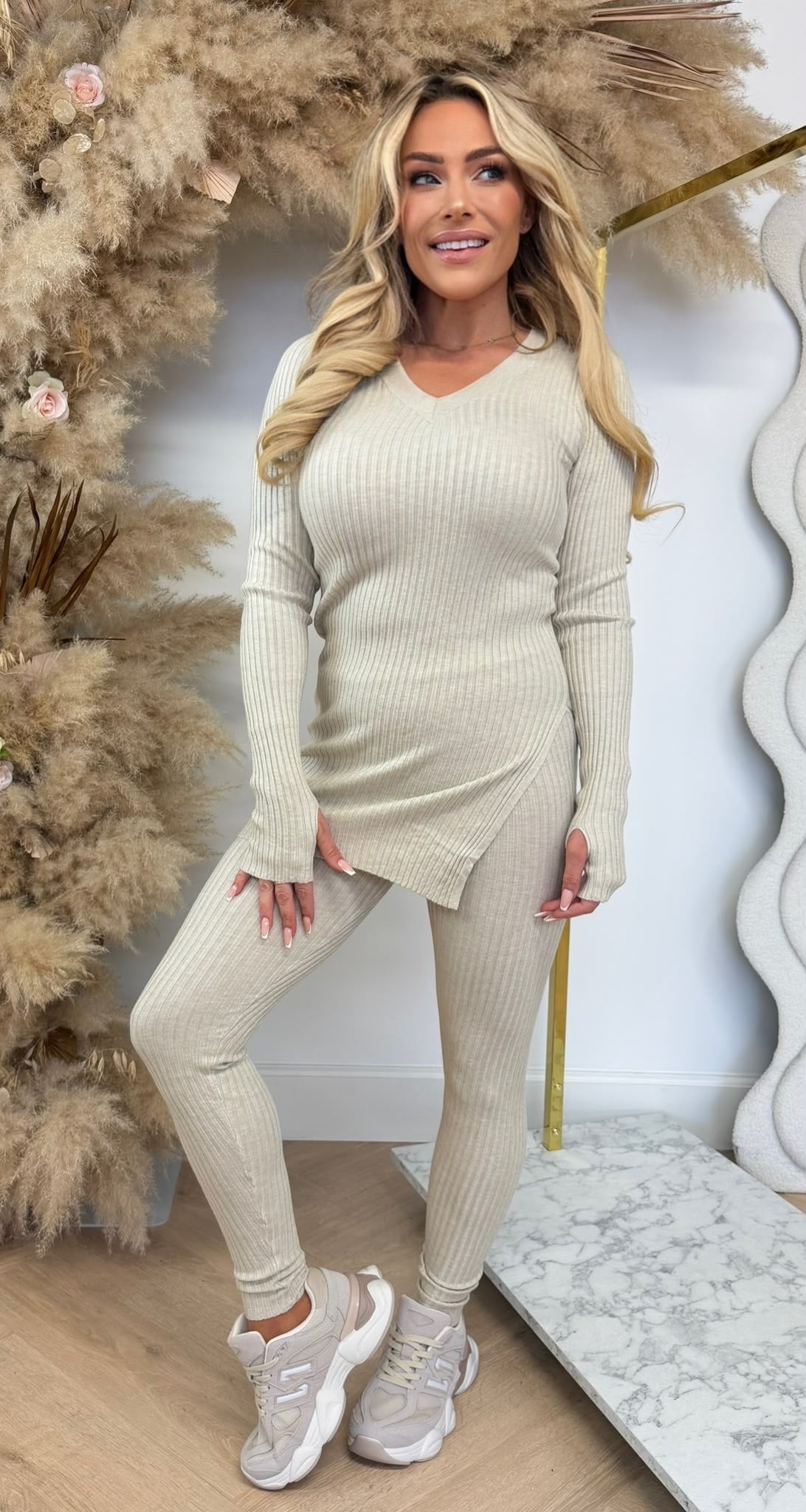 BESTSELLER COMFY RIB ANFUG 9816 TAUPE