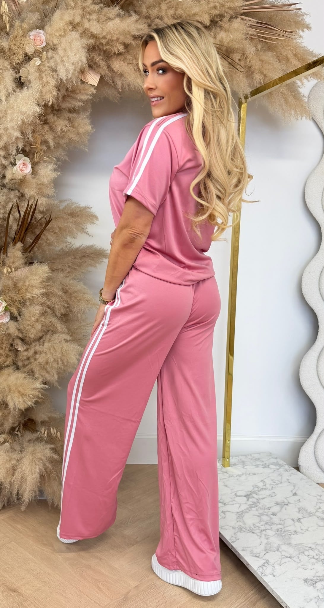 SPORTY NY TWO PIECE 818 PINK