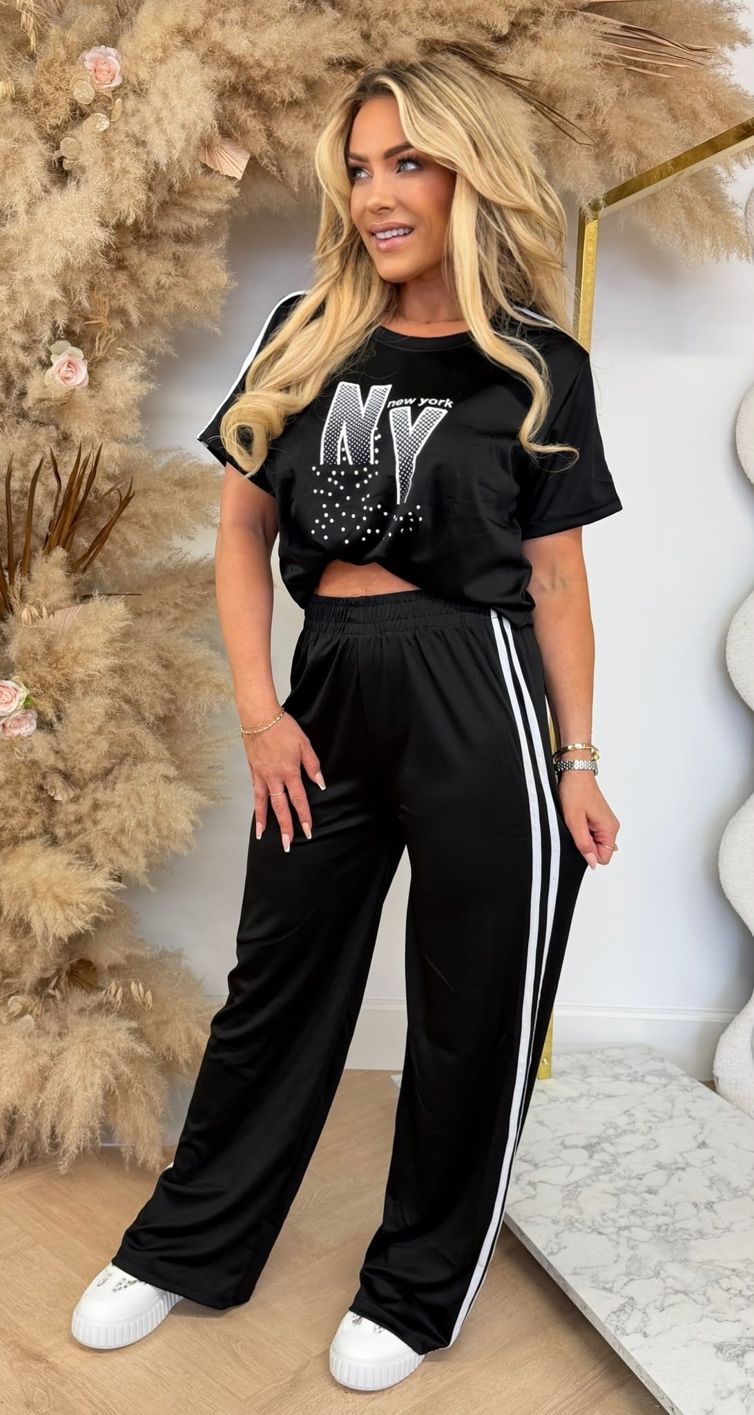 SPORTY NY TWO PIECE 818 BLACK