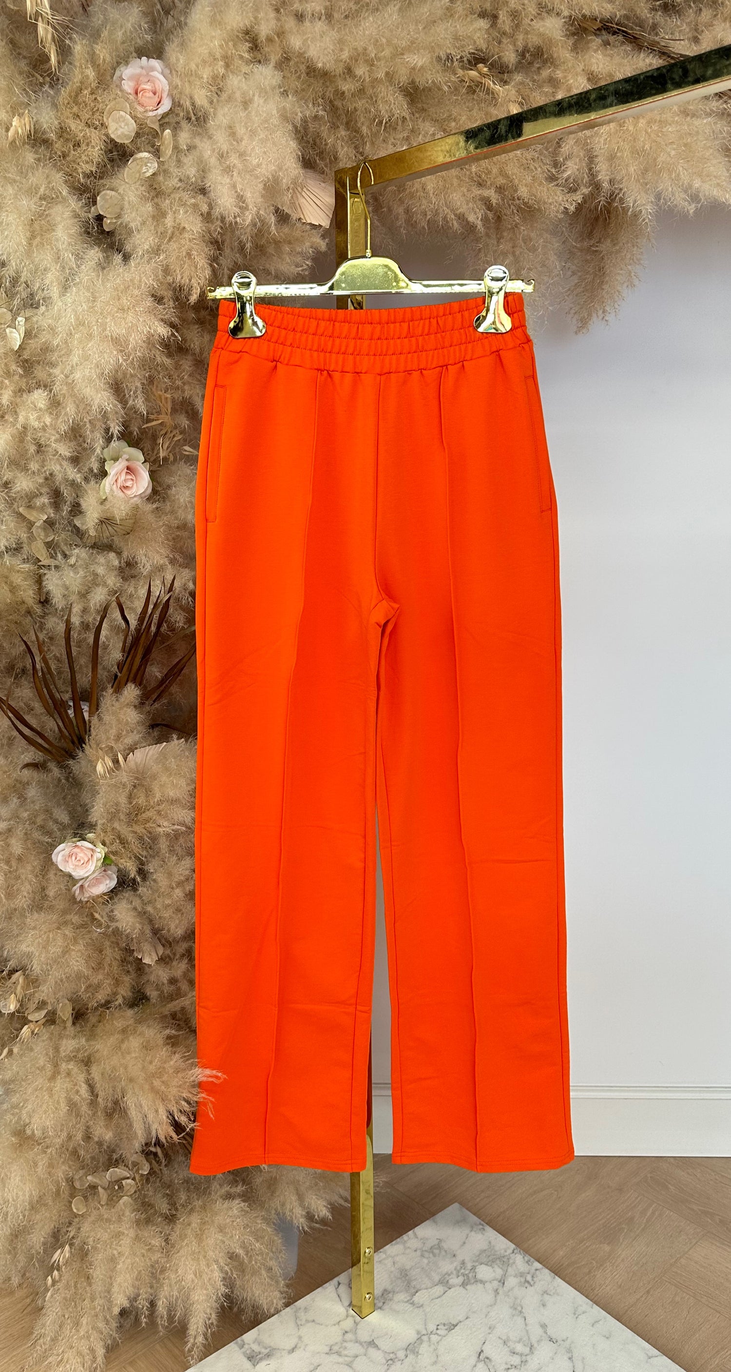 BY SWAN STRAIGHT LEG JOGGER 6169 ORANGE