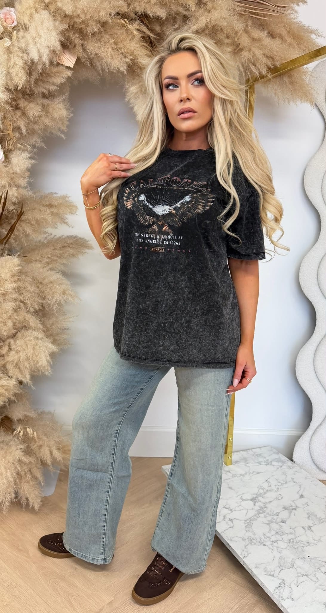 EAGLE TEE 58121 DARKGREY