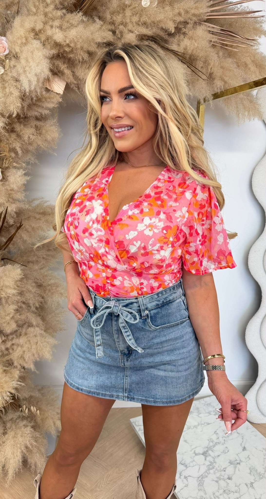 BLOEMIE CUTE TOP 4868 PINK
