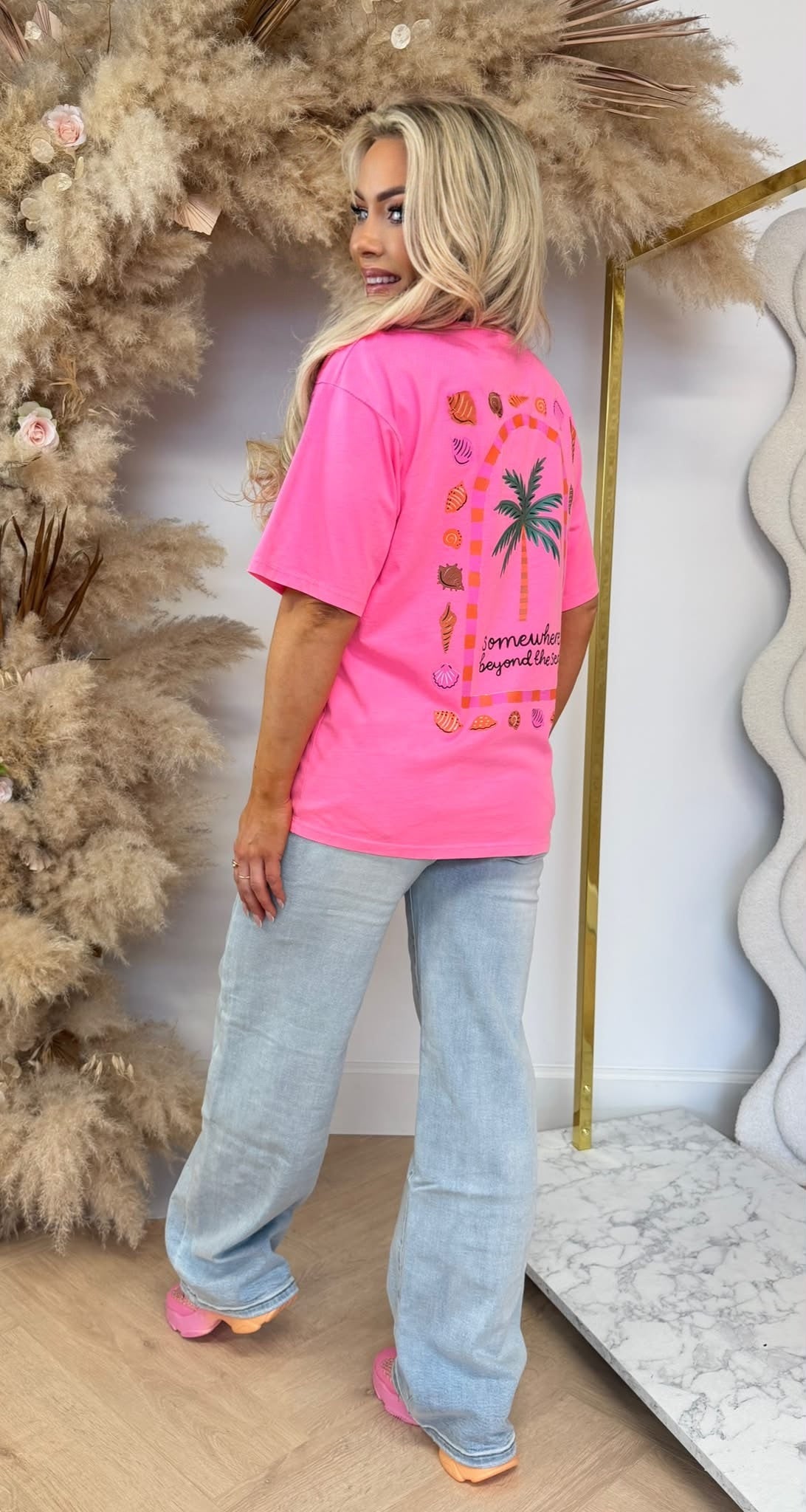 SHELL T-SHIRT 6030-452 NEONPINK