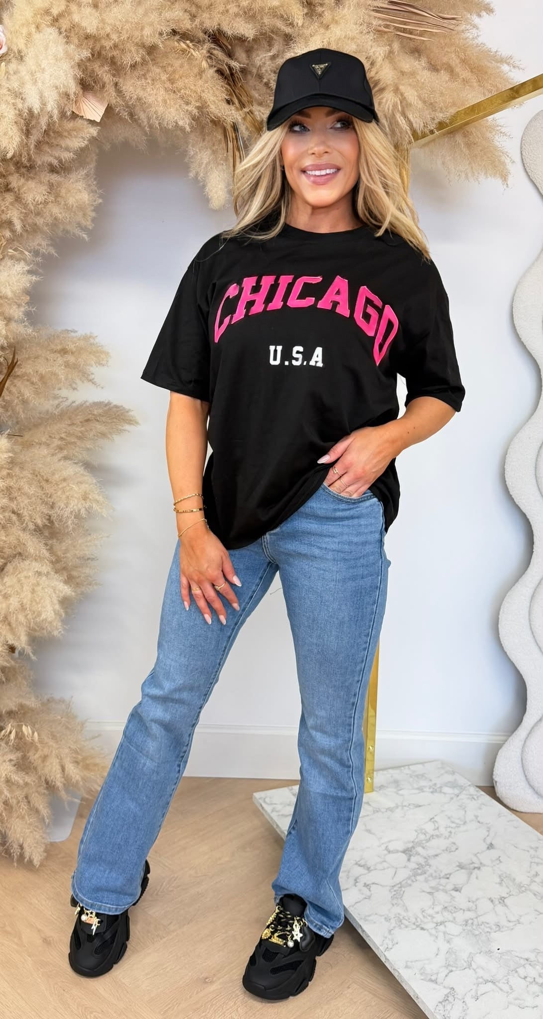 CHICAGO TEE 690002-30 BLACK