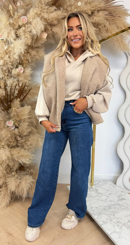 SHEEP GILET BEIGE