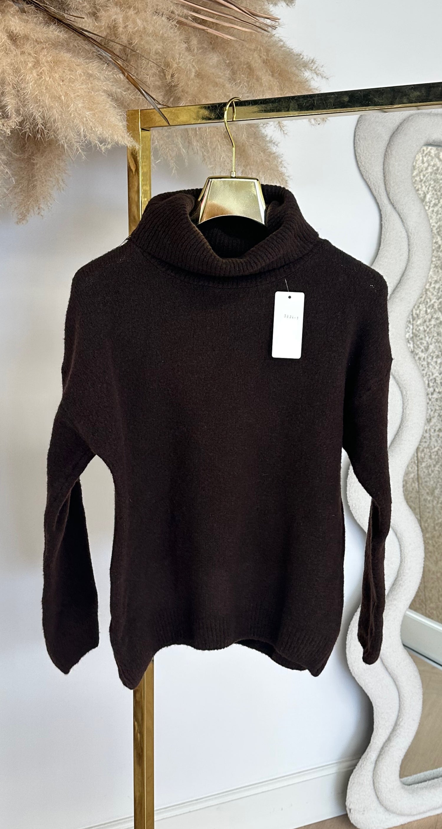 CLEO SOFT KOL KNIT CHOCO