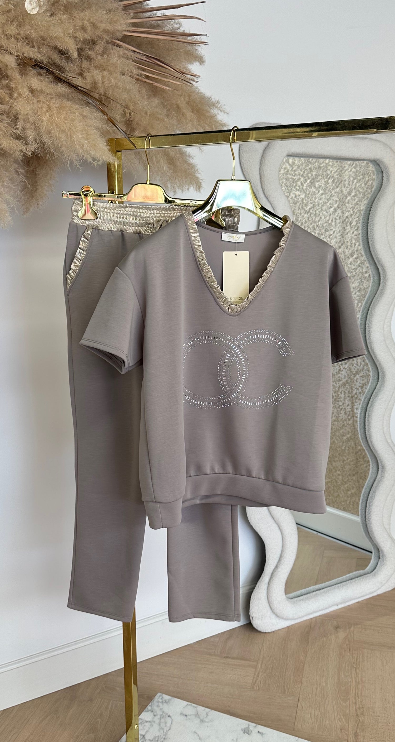 OC GOLDEN BIES SET TAUPE