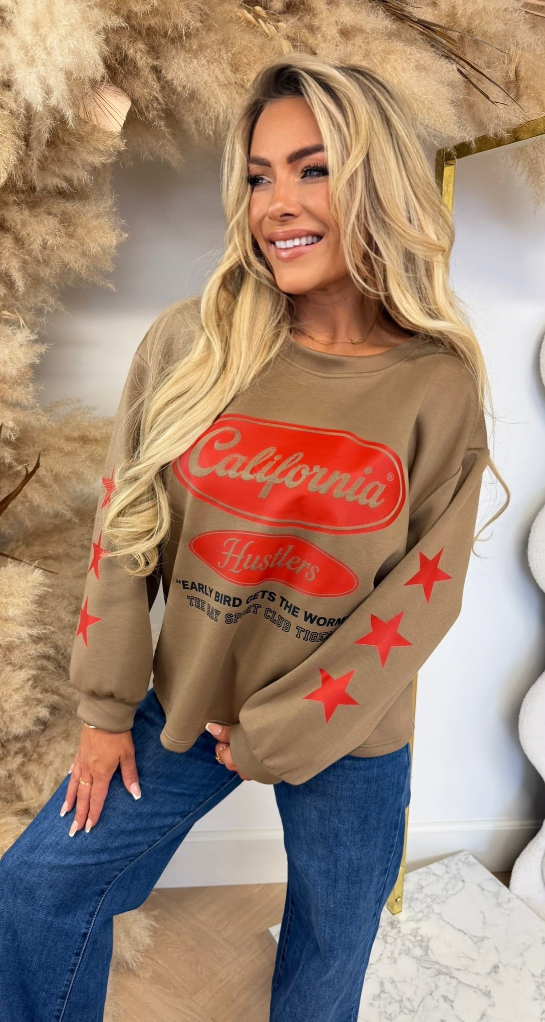 STAR CALIFORNIA SWEAT TAUPE