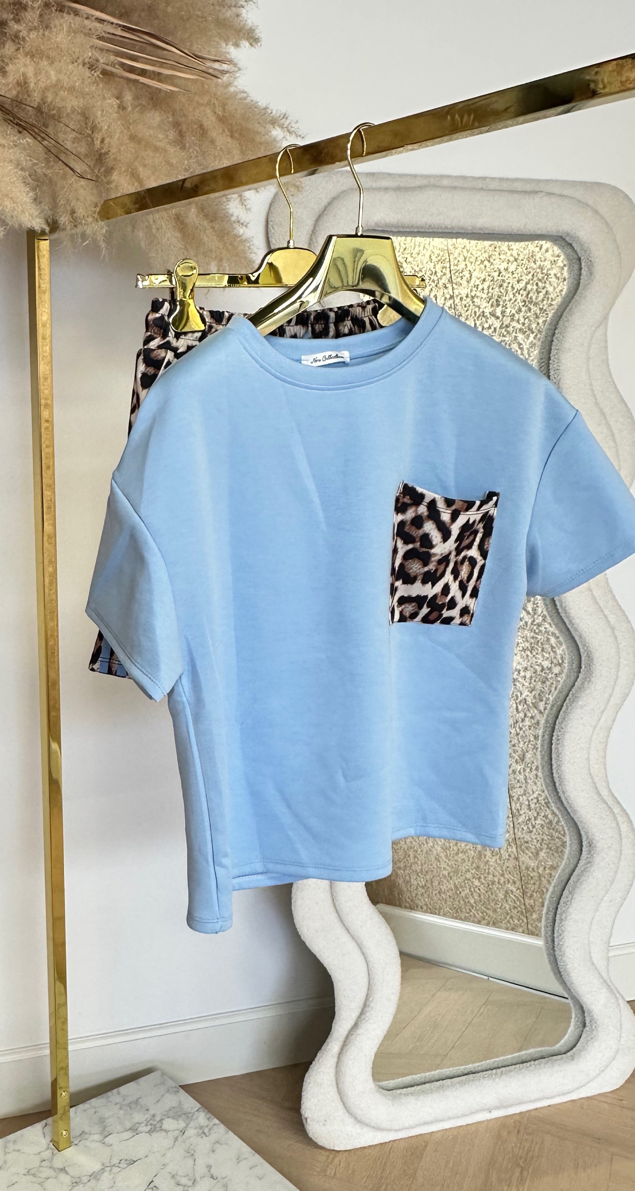 FARAH LEO SET ICEBLUE