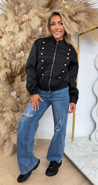 BALMAINATION JACKET 8105 BLACK