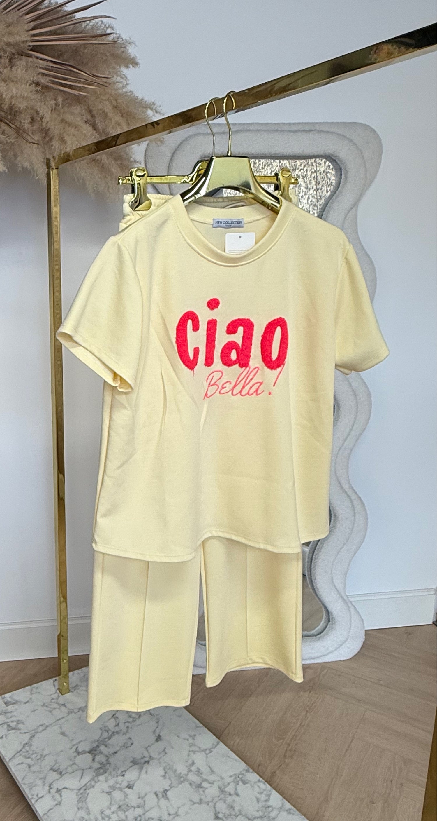 CIAO BELLA SET BUTTERYELLOW