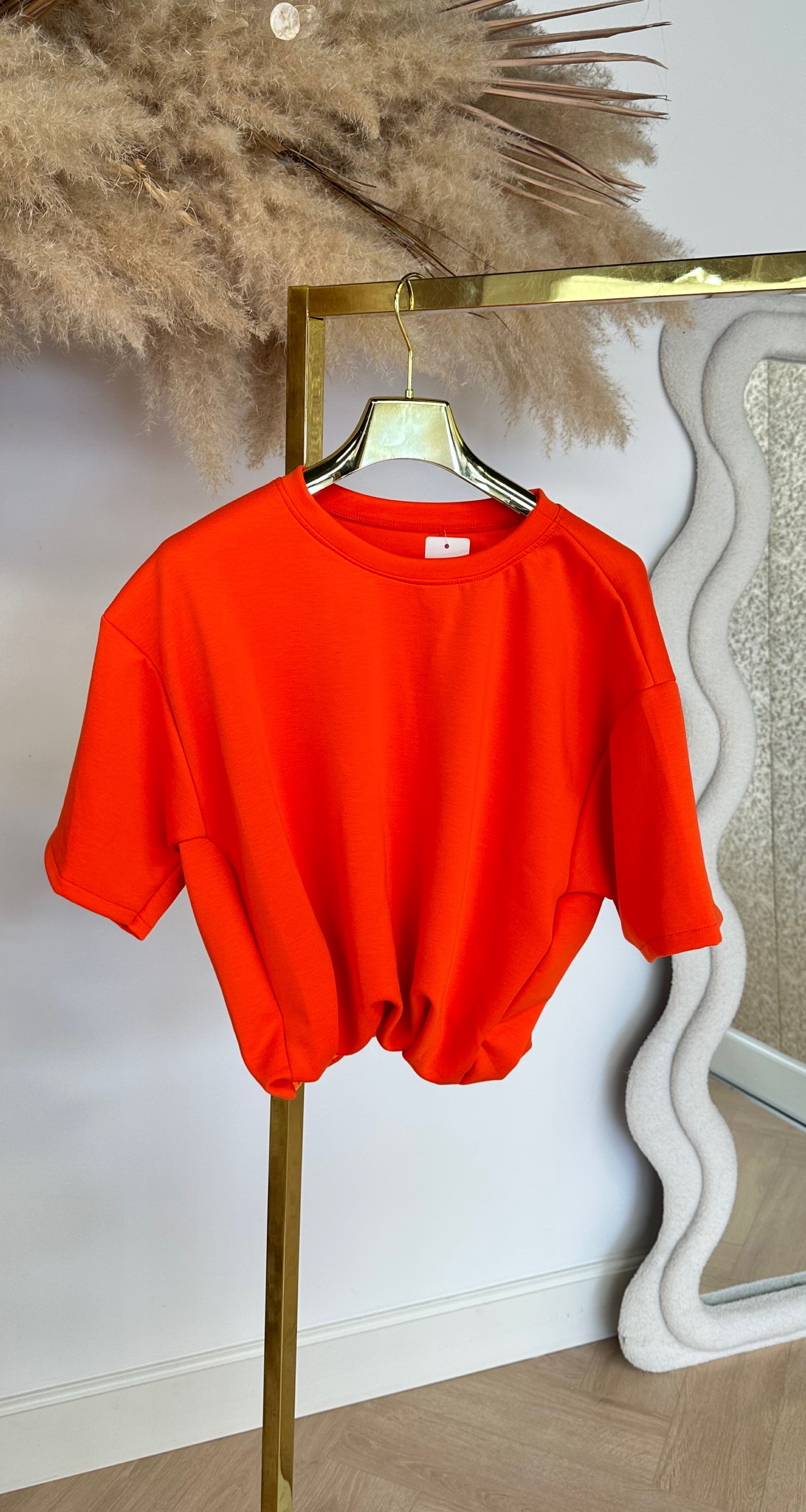 MUSTY CROPPED TOP ORANGE