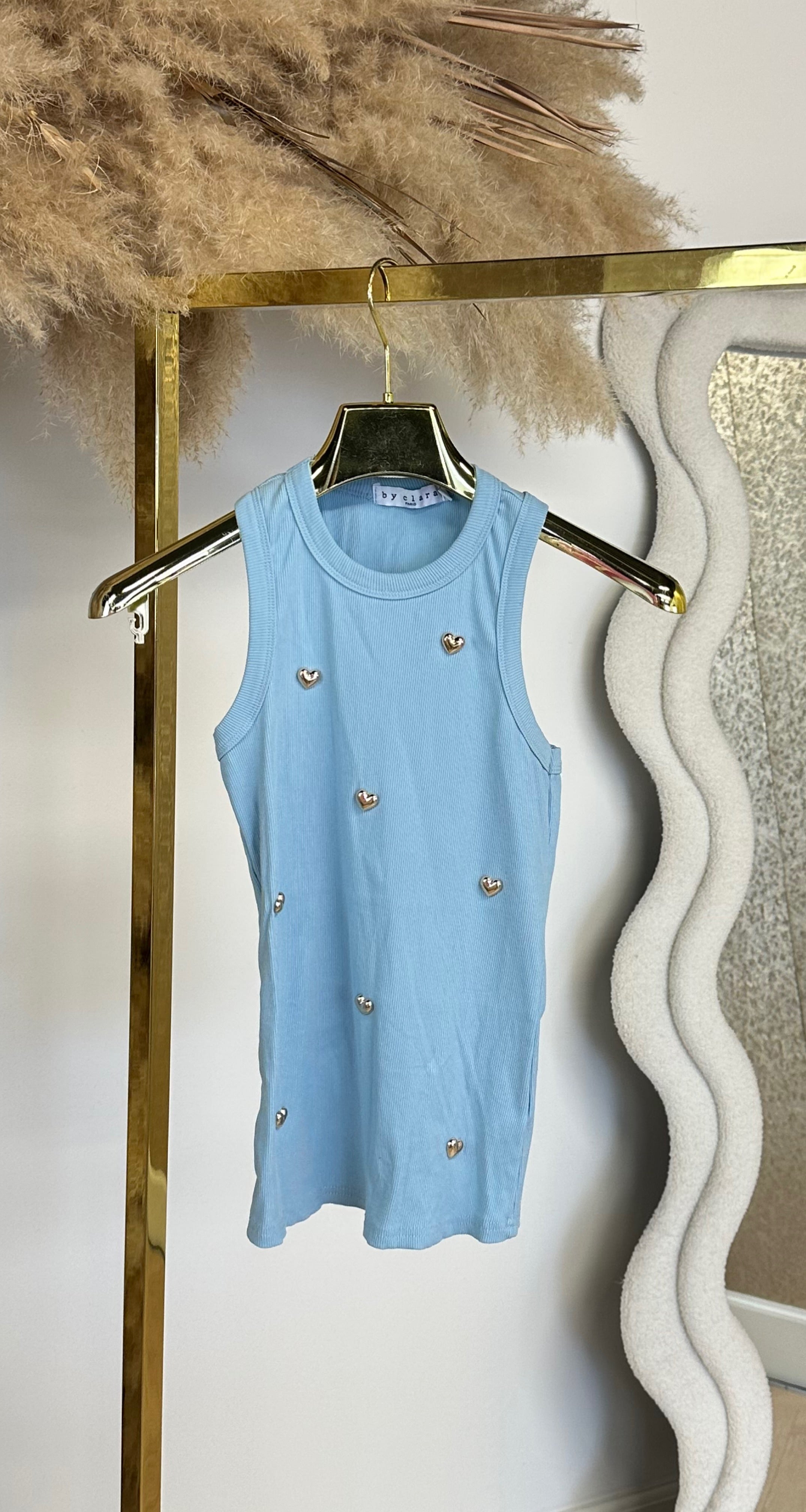 HARTJES TANKTOP ICEBLUE