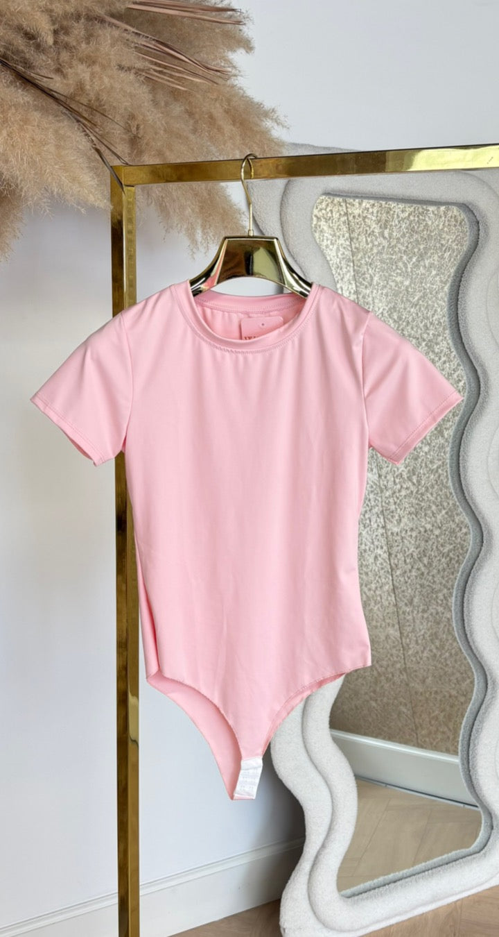 LOTTE SHORT SLEEVE BODY PINK