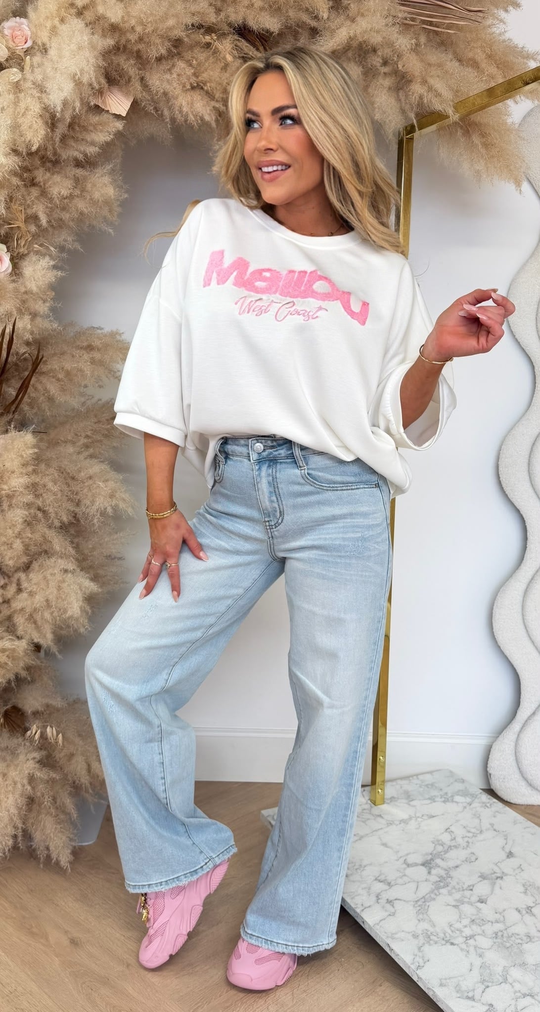 WEST COAST MALIBU TEE OFFWHITE