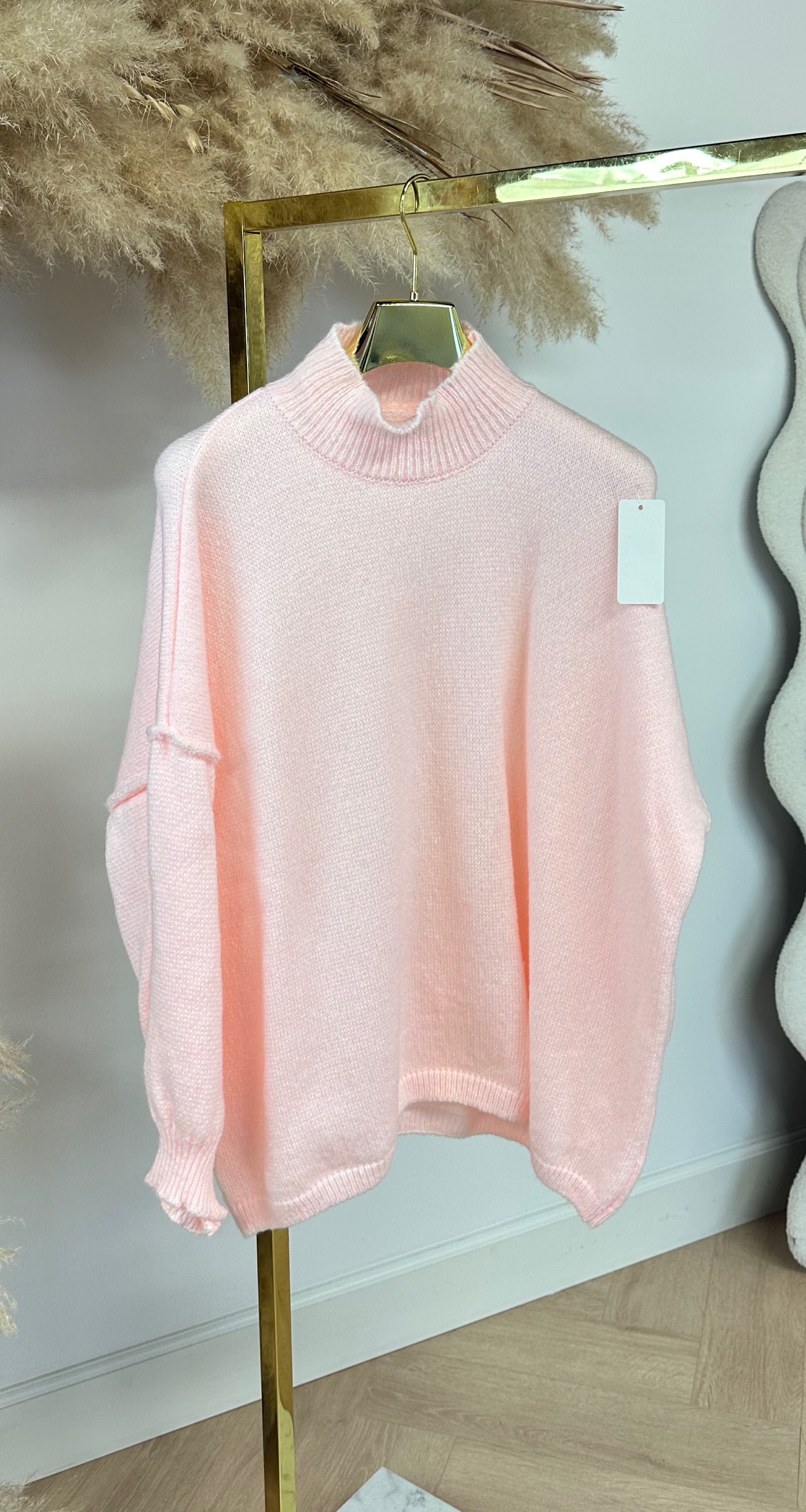 NINE STIKSEL SWEAT PINK