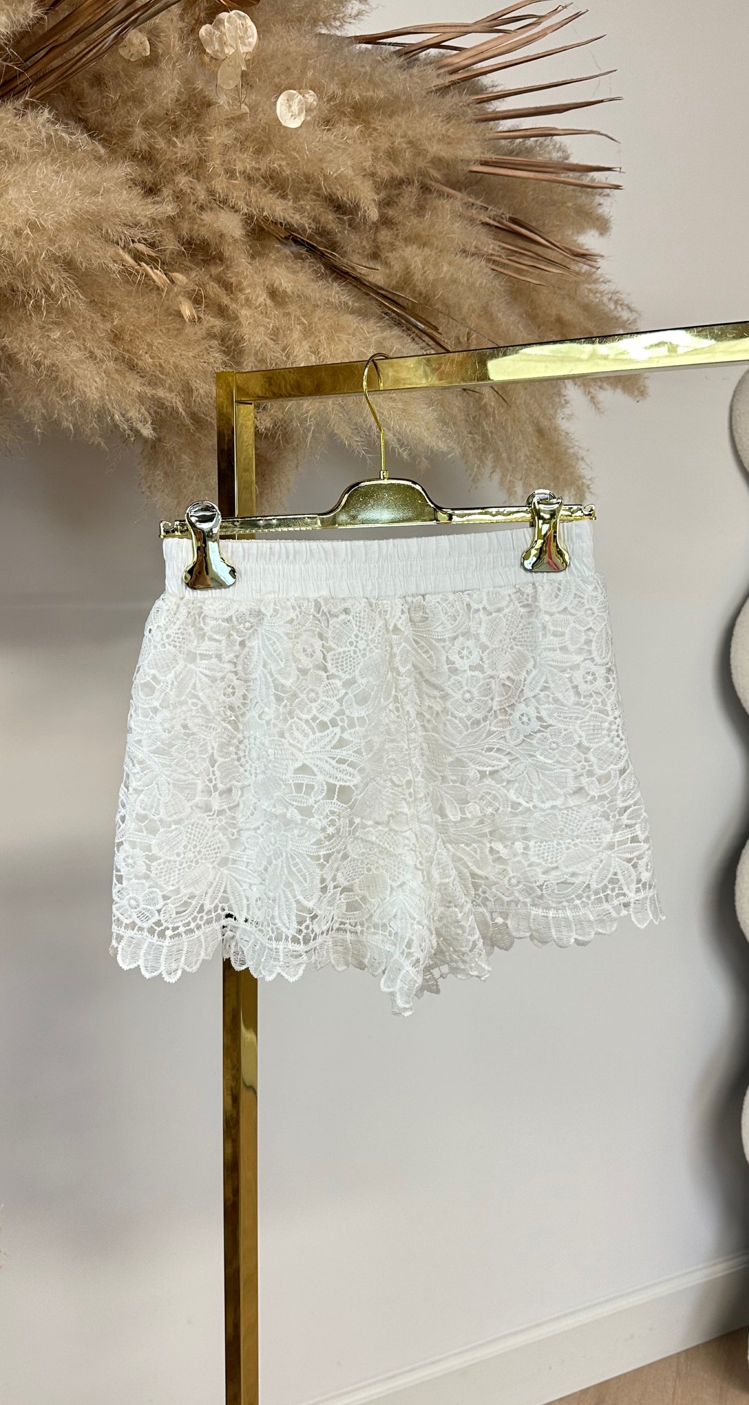 LACE SHORT 7006 WHITE