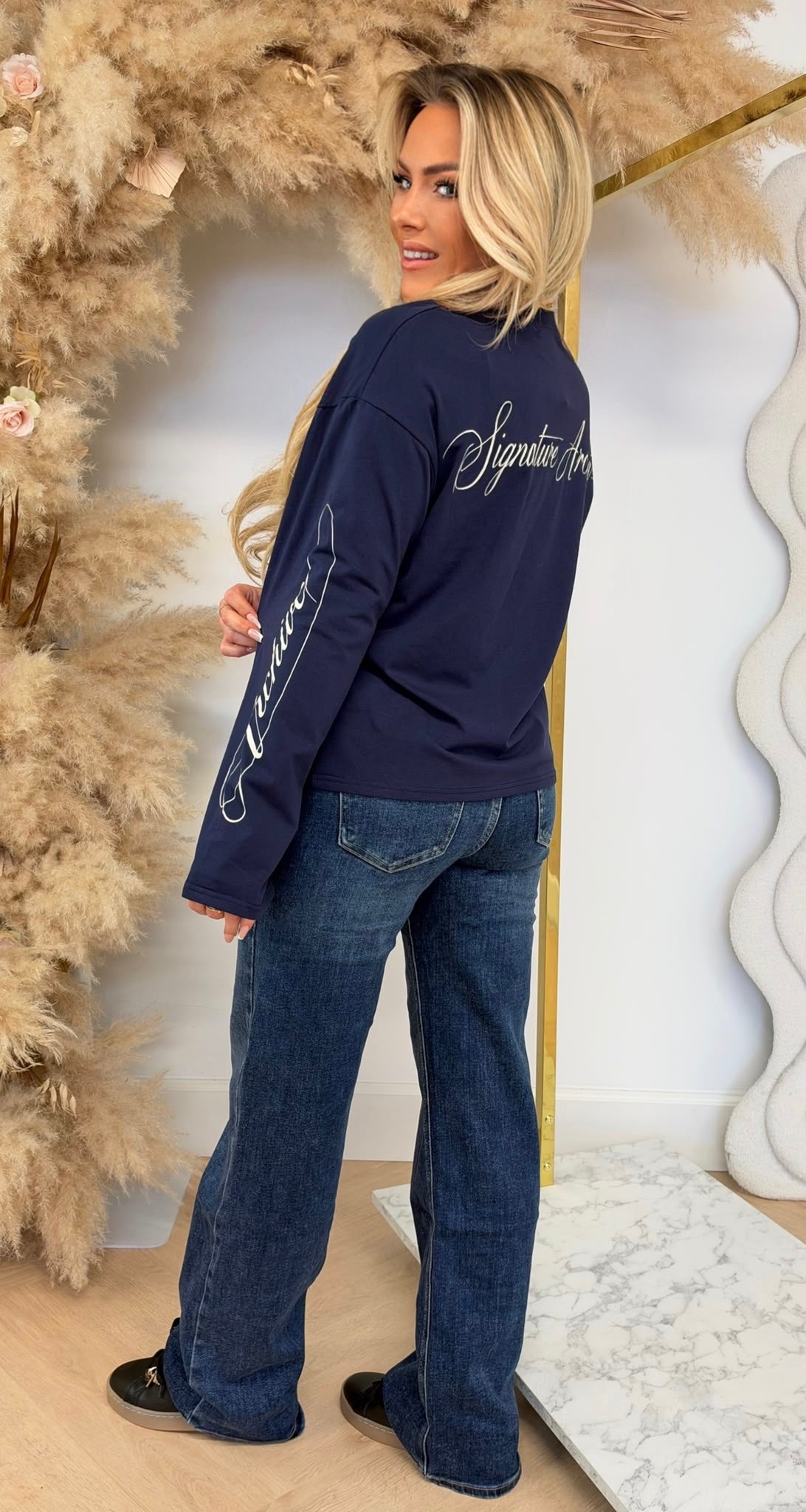 SIGNATURE LONGSLEEVE 312 NAVY
