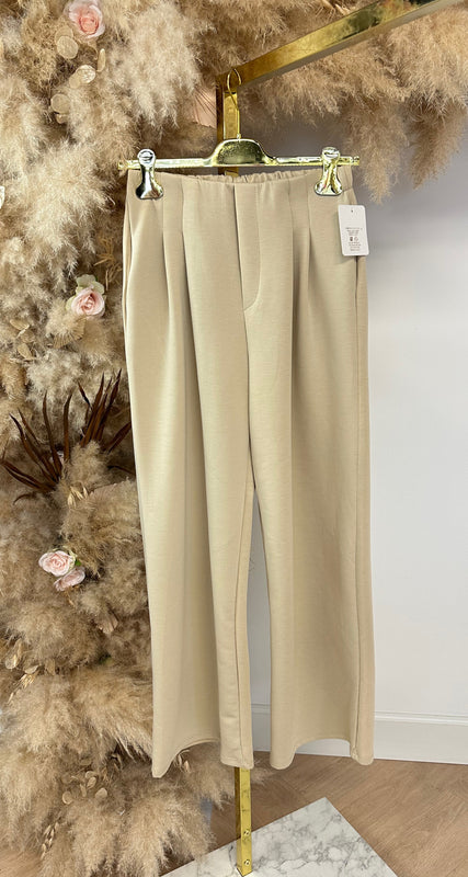 STRETCH PANTALON BEIGE