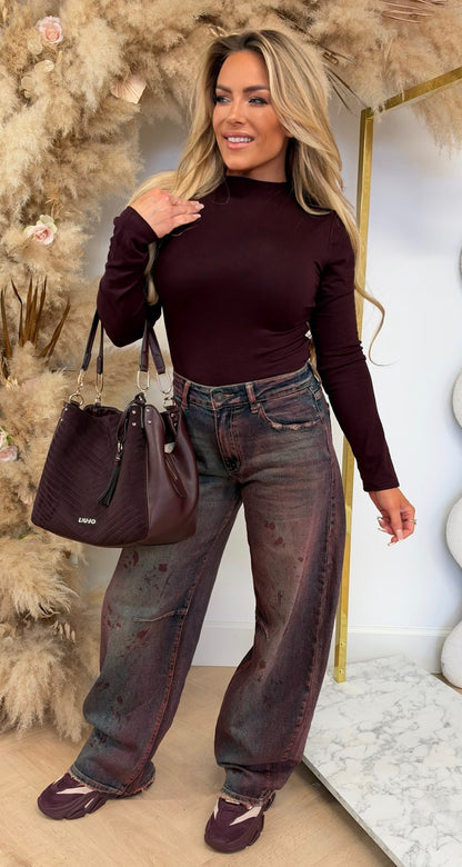 HIGH NECK BASIC BODY 569 WINE