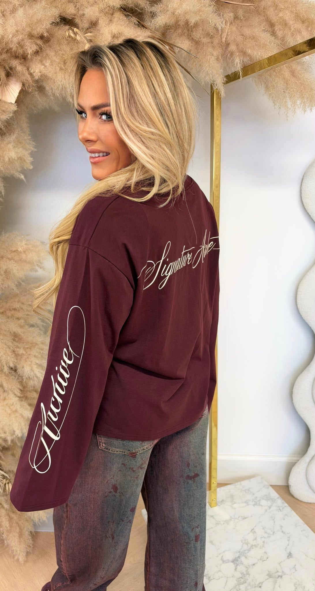 SIGNATURE LONGSLEEVE 312 BORDEAUX