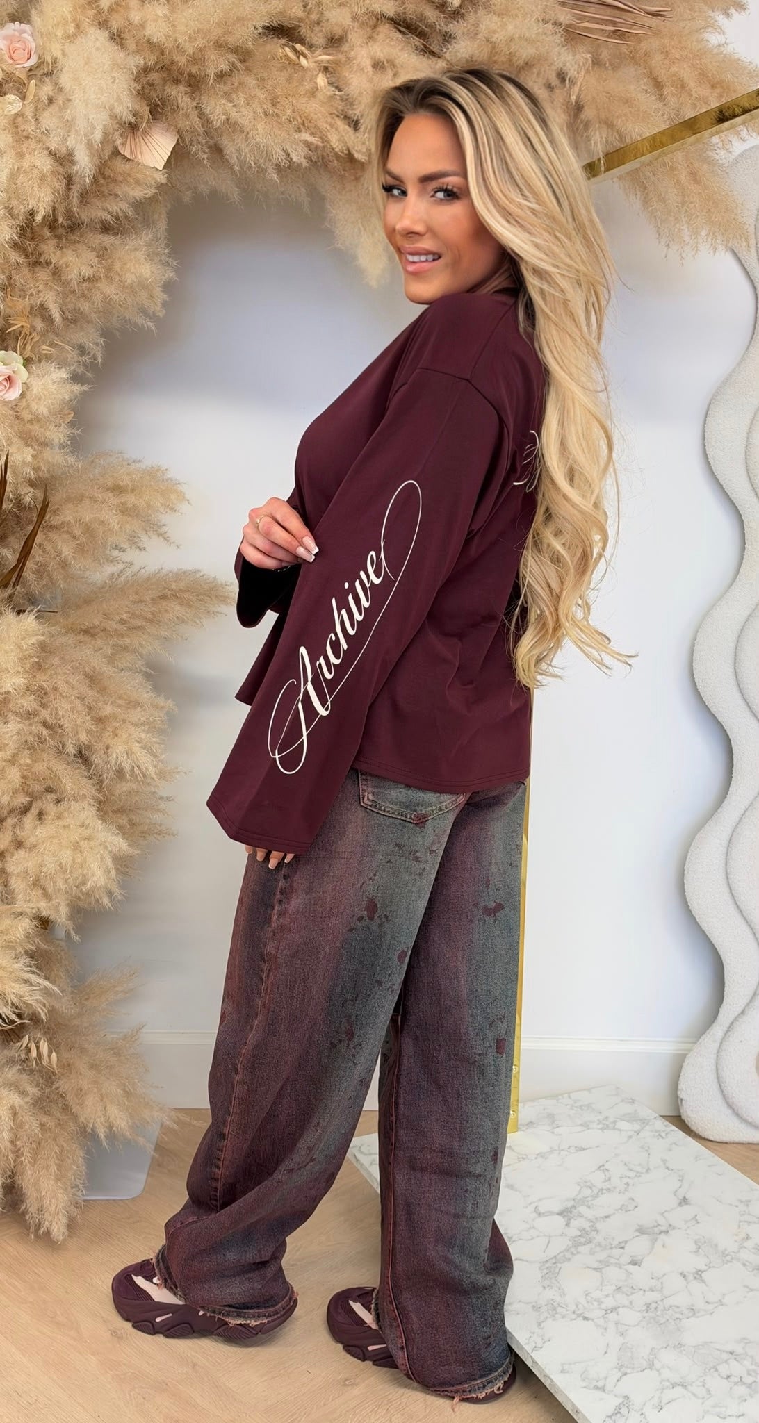 SIGNATURE LONGSLEEVE 312 BORDEAUX