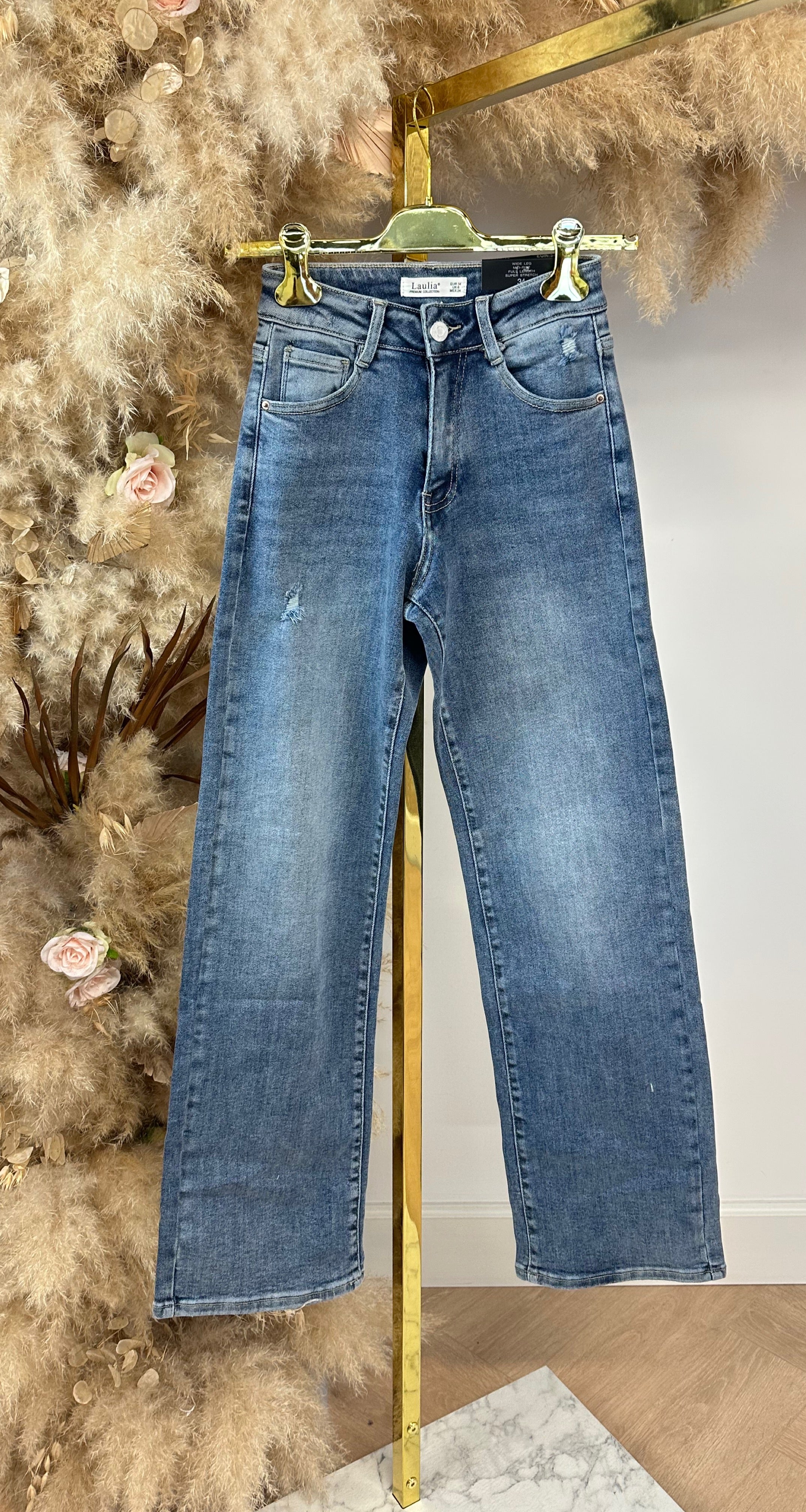 LEVI WIDE LEG JEANS 2272 DENIMBLUE