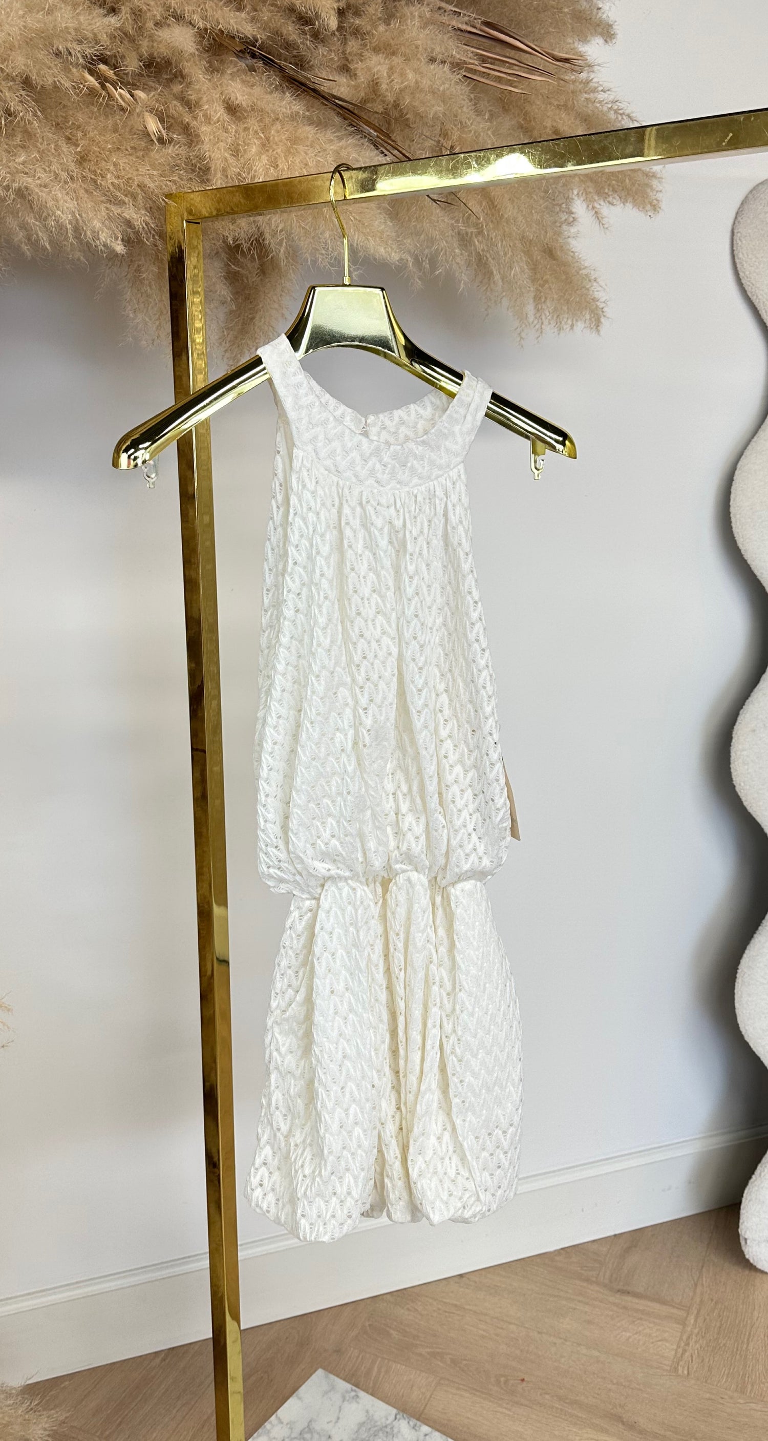 FASHION PLAYSUIT OFFWHITE
