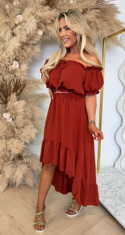 MYRTE 2 PIECE SET TERRACOTTA