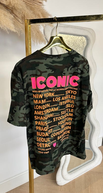 ICONIC ARMY TEE 2665 GREEN