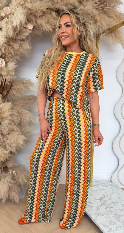 MISSONI PRINT SET GREEN