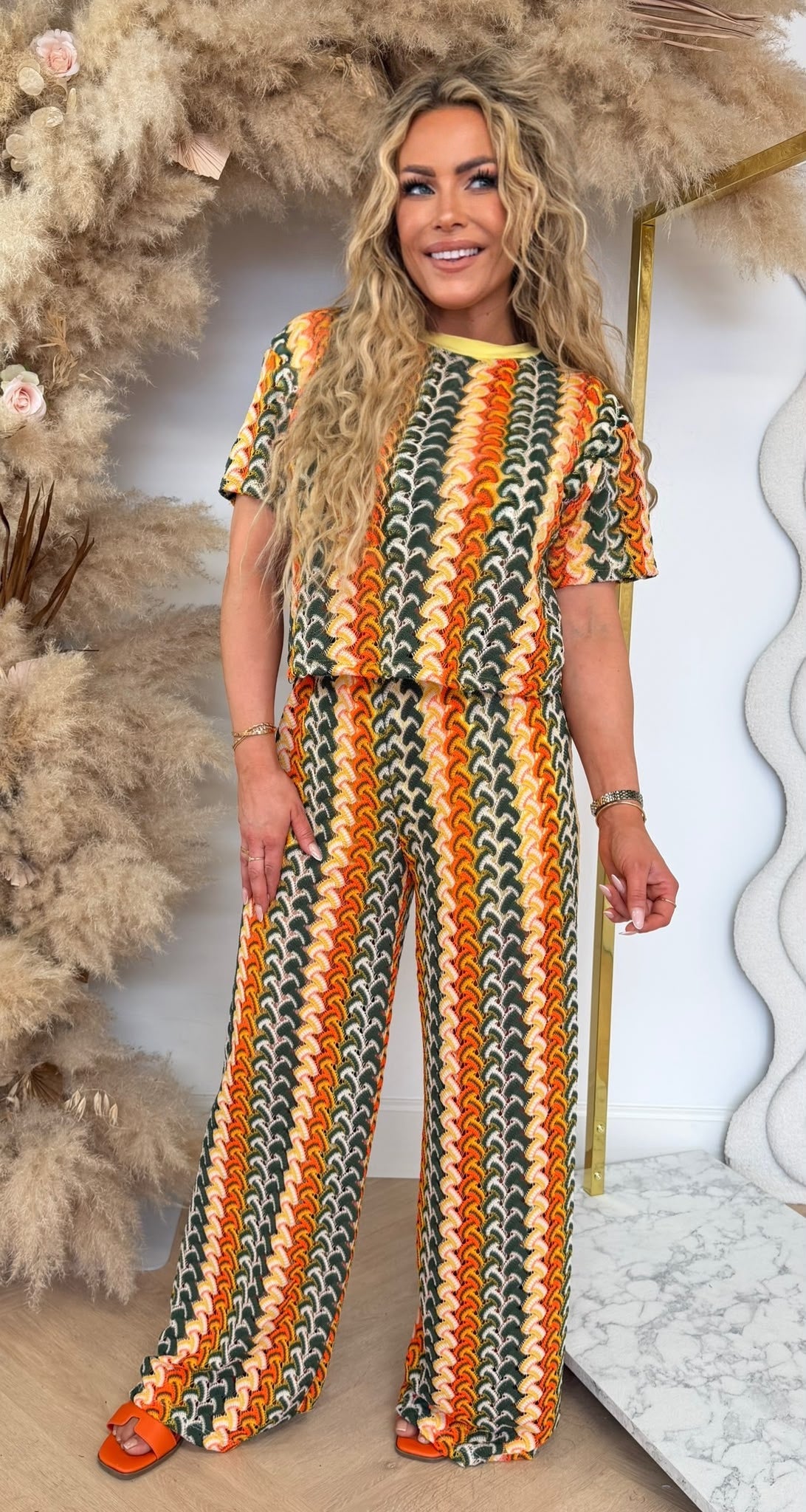 MISSONI PRINT SET GREEN