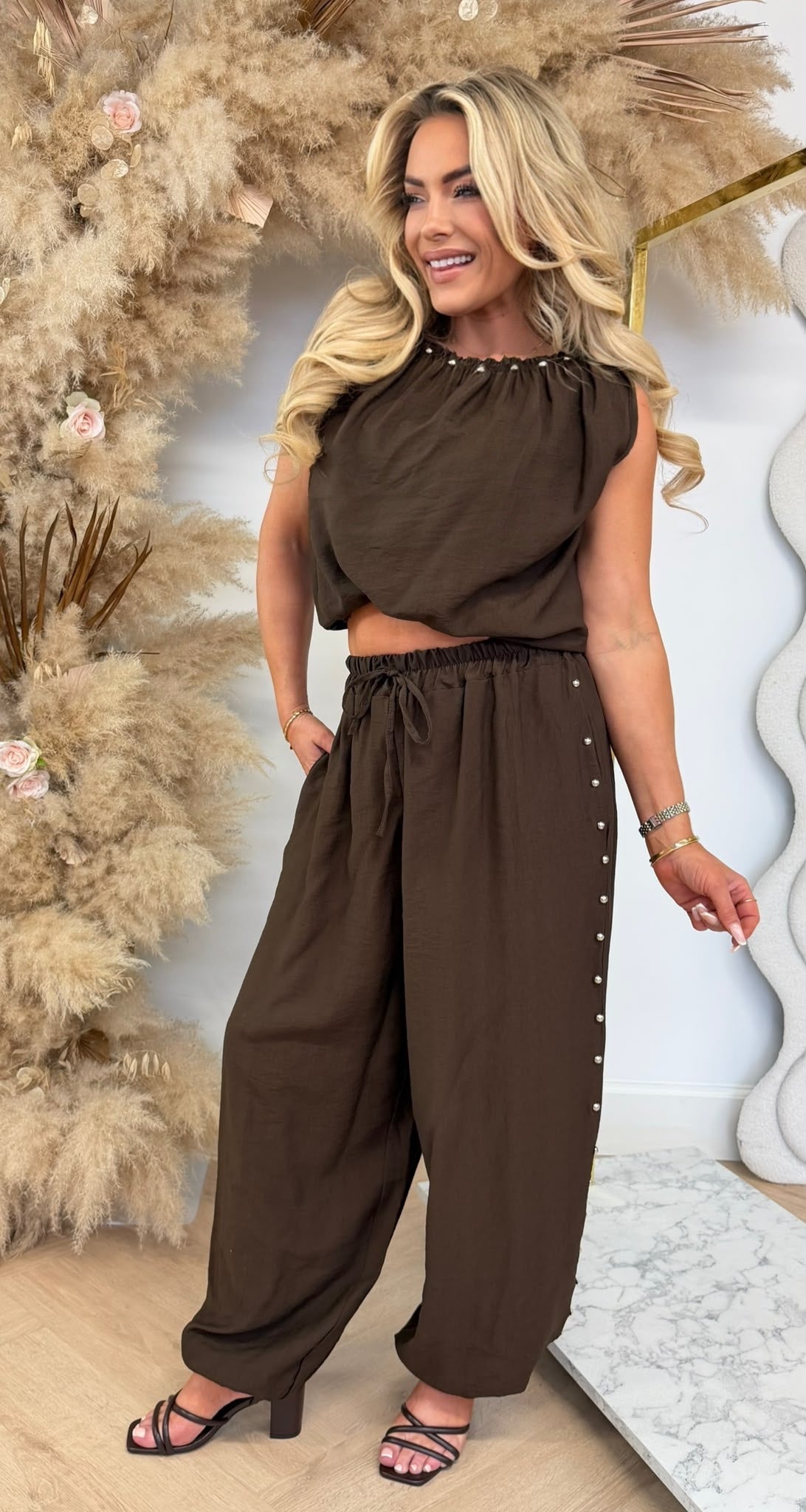 KIMBERLY SET CHOCO