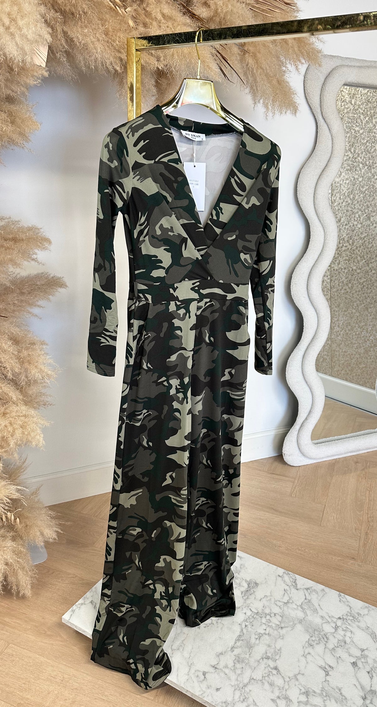 CHIC TRAVEL JUMPSUIT 7561 CAMO