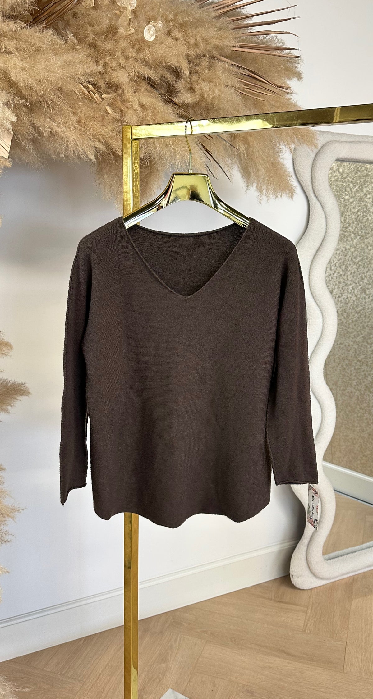 ROMY SOFT V TOP CHOCO