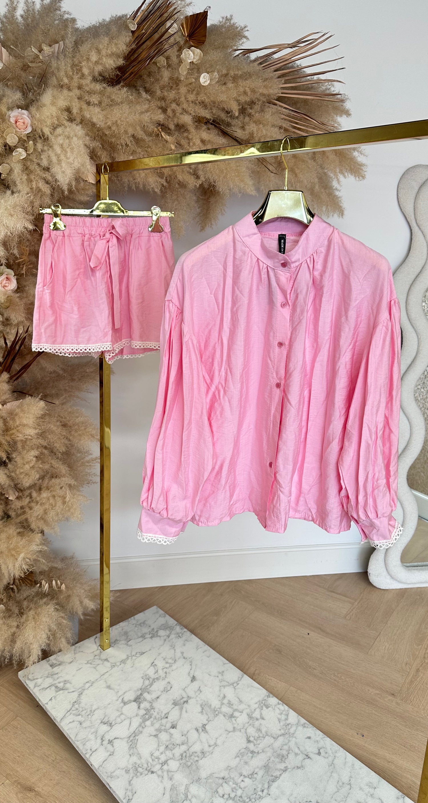JULIA 2 PIECE SETJE PINK