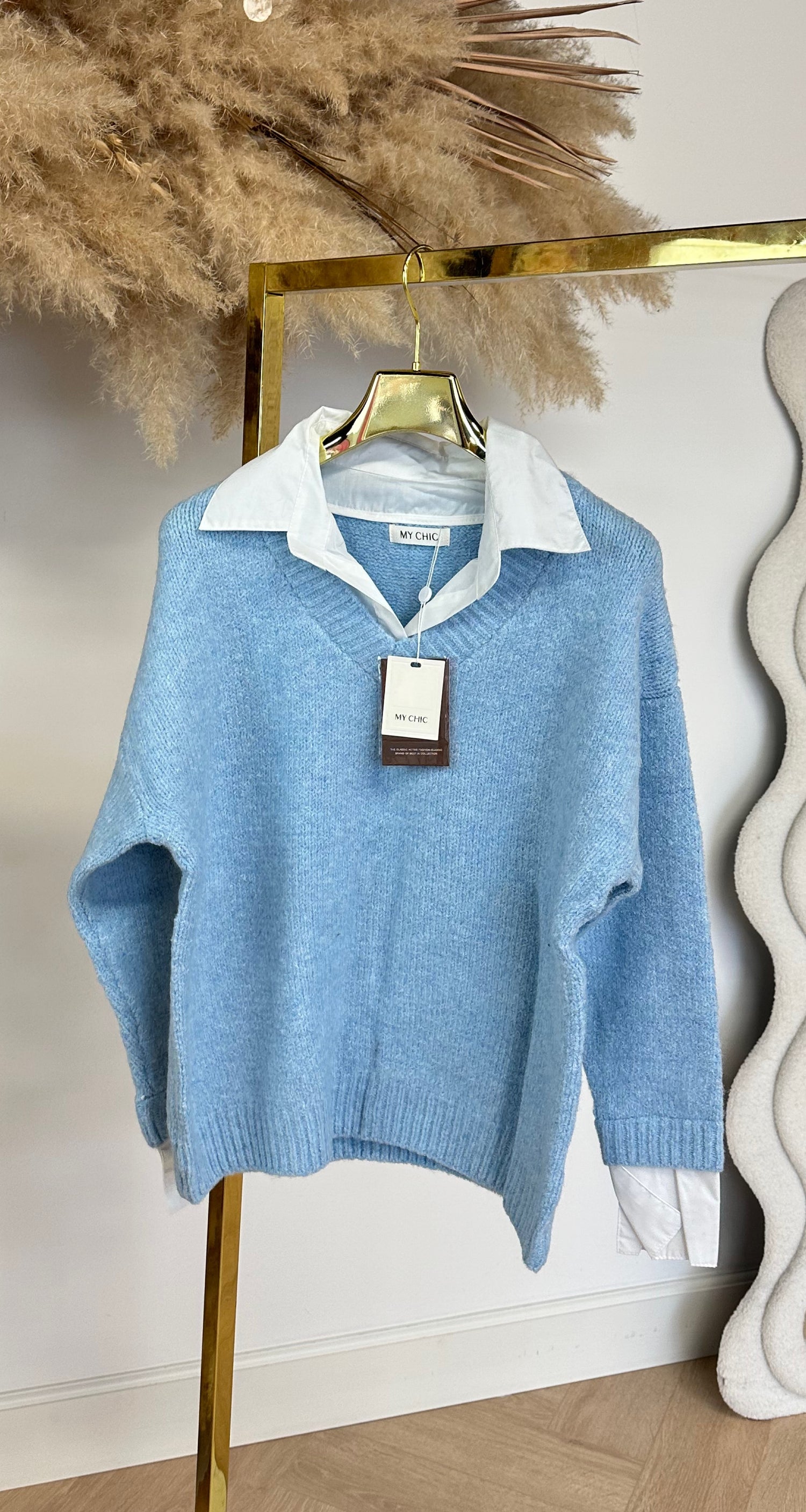 KRAAG V SWEAT 1317 ICEBLUE