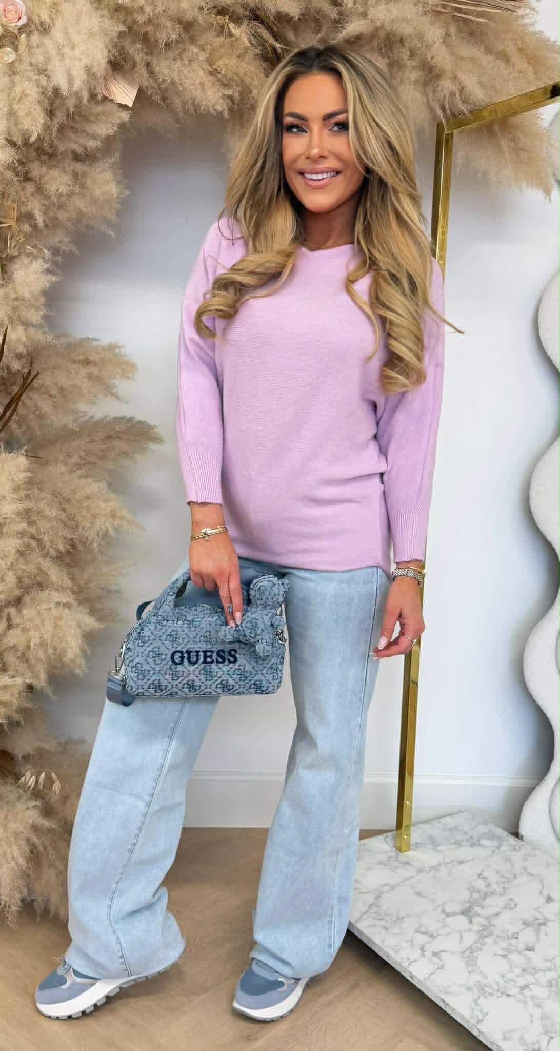 LAURA SOFT TOUCH TOP LILA