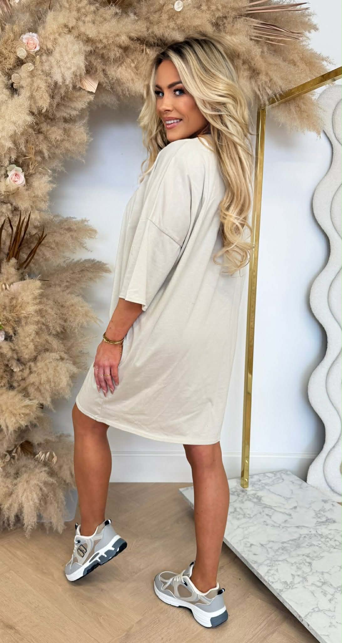 ROBE LONGUE BASIQUE ORANGE